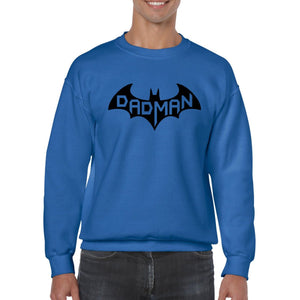 CBTWear Dadman - Super Dadman Bat Hero Funny Premium Men's T-Shirt