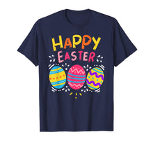 Load image into Gallery viewer, Happy Easter Day T-Shirt Colorful Dye Egg Hunting Cute Shirt