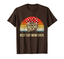Load image into Gallery viewer, Best Cat Mom Ever T-Shirt Vintage Cat MomyGift