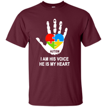 Load image into Gallery viewer, I Am His Voice He Is My Heart Shirt