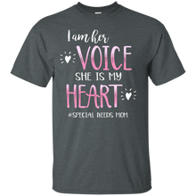 Load image into Gallery viewer, I Am Her Voice She Is My Heart Shirt