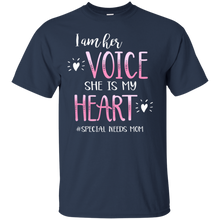 Load image into Gallery viewer, I Am Her Voice She Is My Heart Shirt
