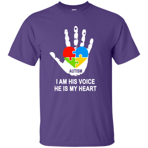 I Am His Voice He Is My Heart Shirt