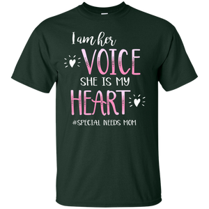 I Am Her Voice She Is My Heart Shirt