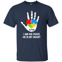 Load image into Gallery viewer, I Am His Voice He Is My Heart Shirt