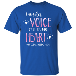 I Am Her Voice She Is My Heart Shirt