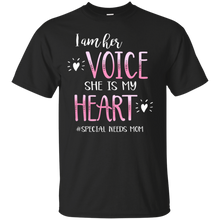 Load image into Gallery viewer, I Am Her Voice She Is My Heart Shirt