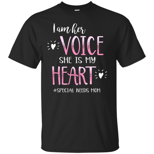 I Am Her Voice She Is My Heart Shirt