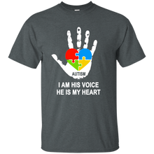 Load image into Gallery viewer, I Am His Voice He Is My Heart Shirt