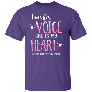 I Am Her Voice She Is My Heart Shirt